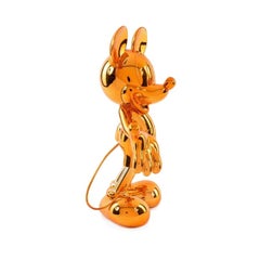 In Stock in Los Angeles, Mickey Mouse Orange Metallic Pop Sculpture Figurine