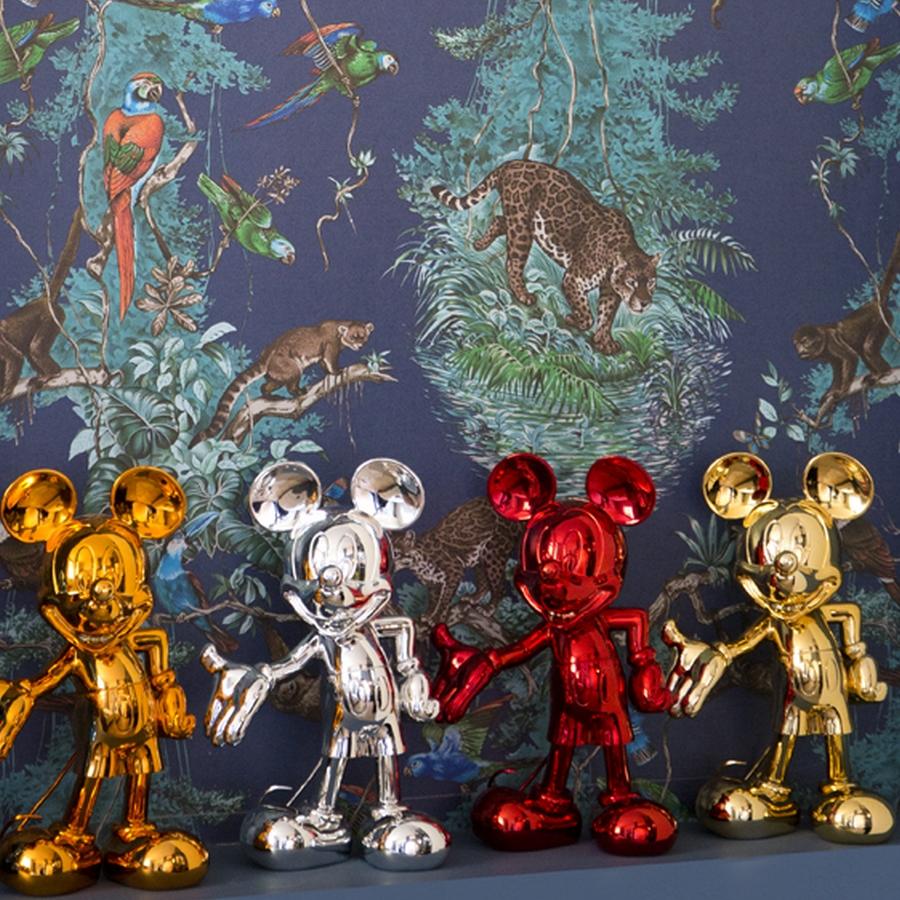 metallic mickey mouse