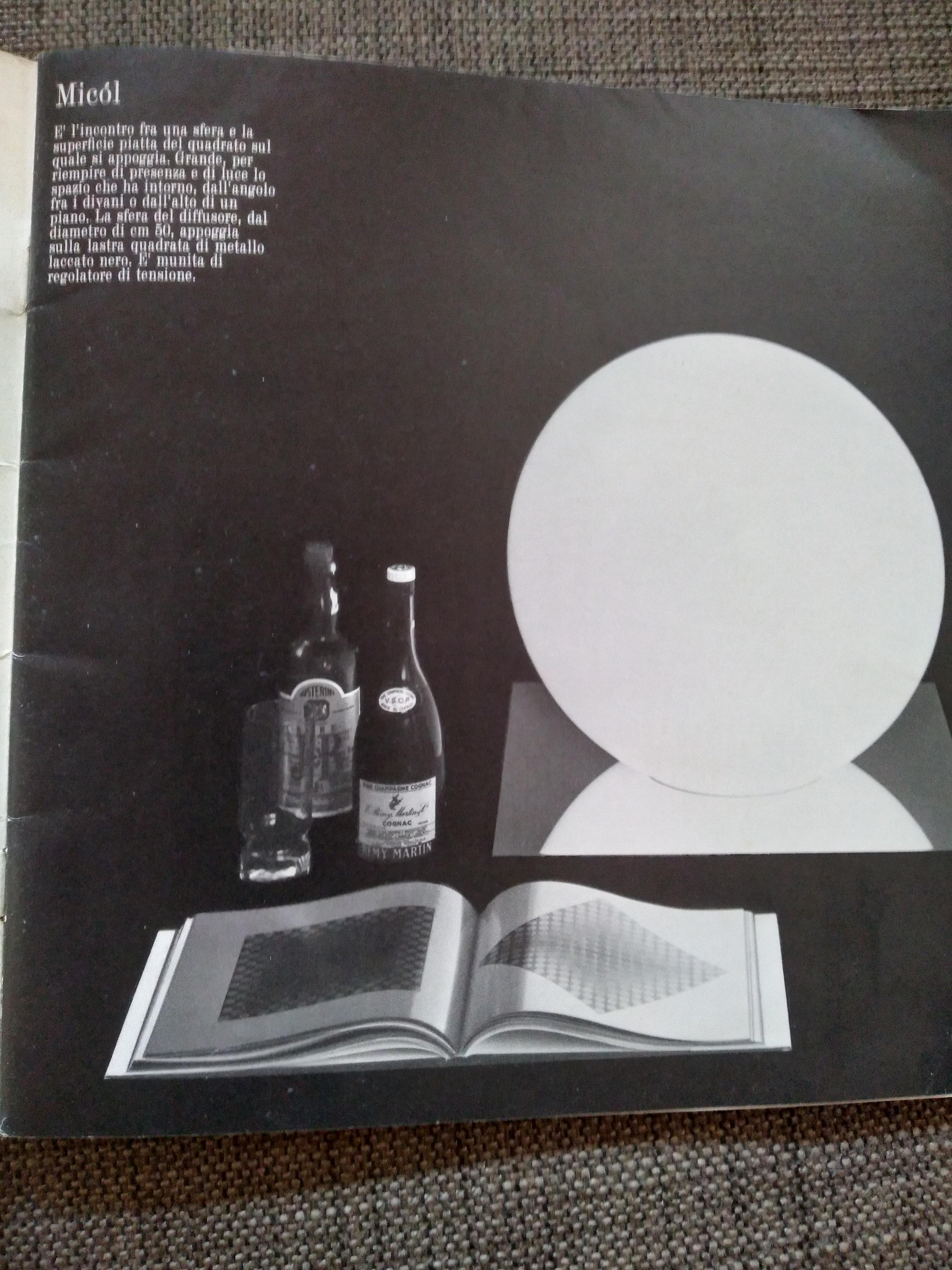 Lampe de bureau Micol de Sergio Mazza & Giuliana Gramigna provenant du Quattrifolio 1970 en vente 7