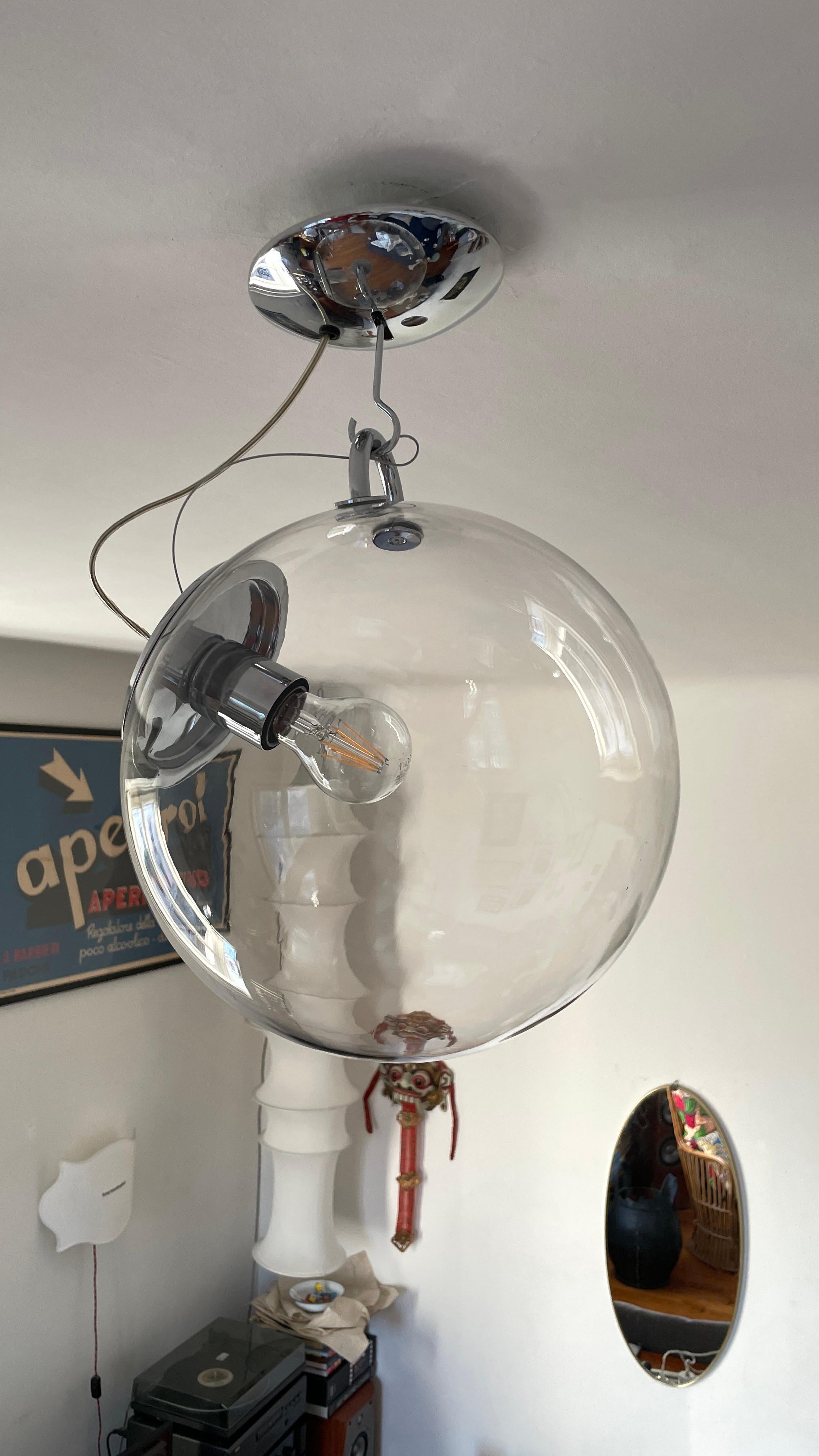 Miconos ceiling lamp, Ernesto Gismondi for Artemide In Good Condition For Sale In Milano, IT