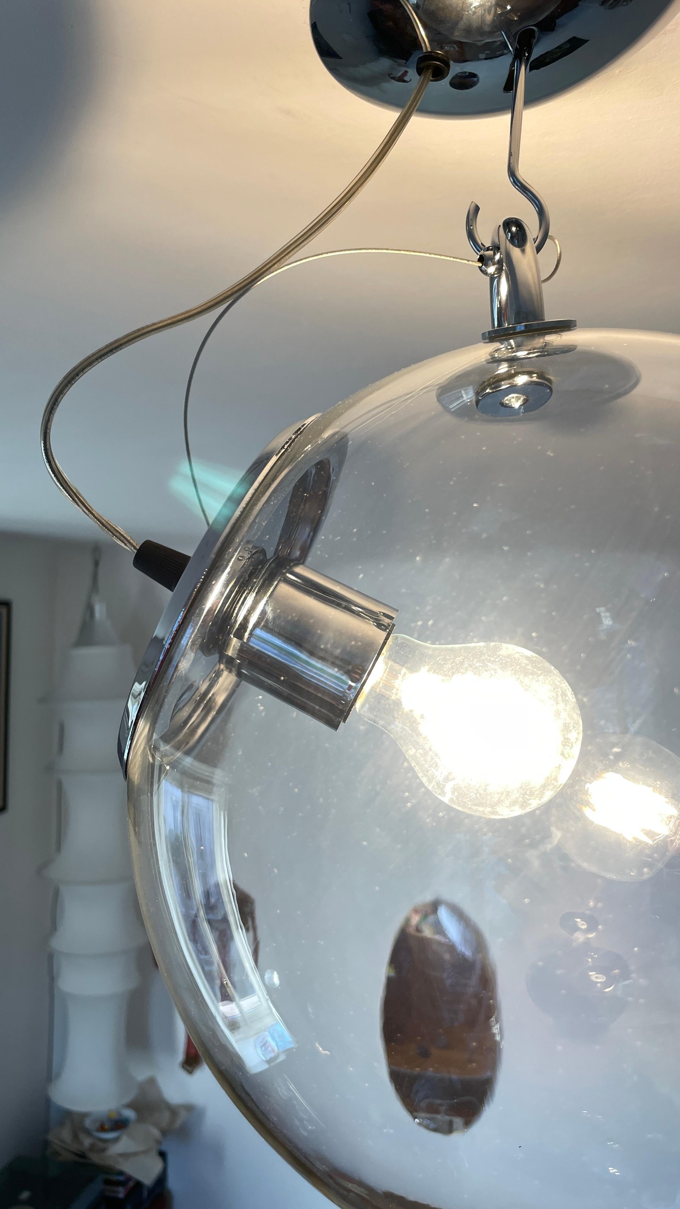 Miconos ceiling lamp, Ernesto Gismondi for Artemide For Sale 1
