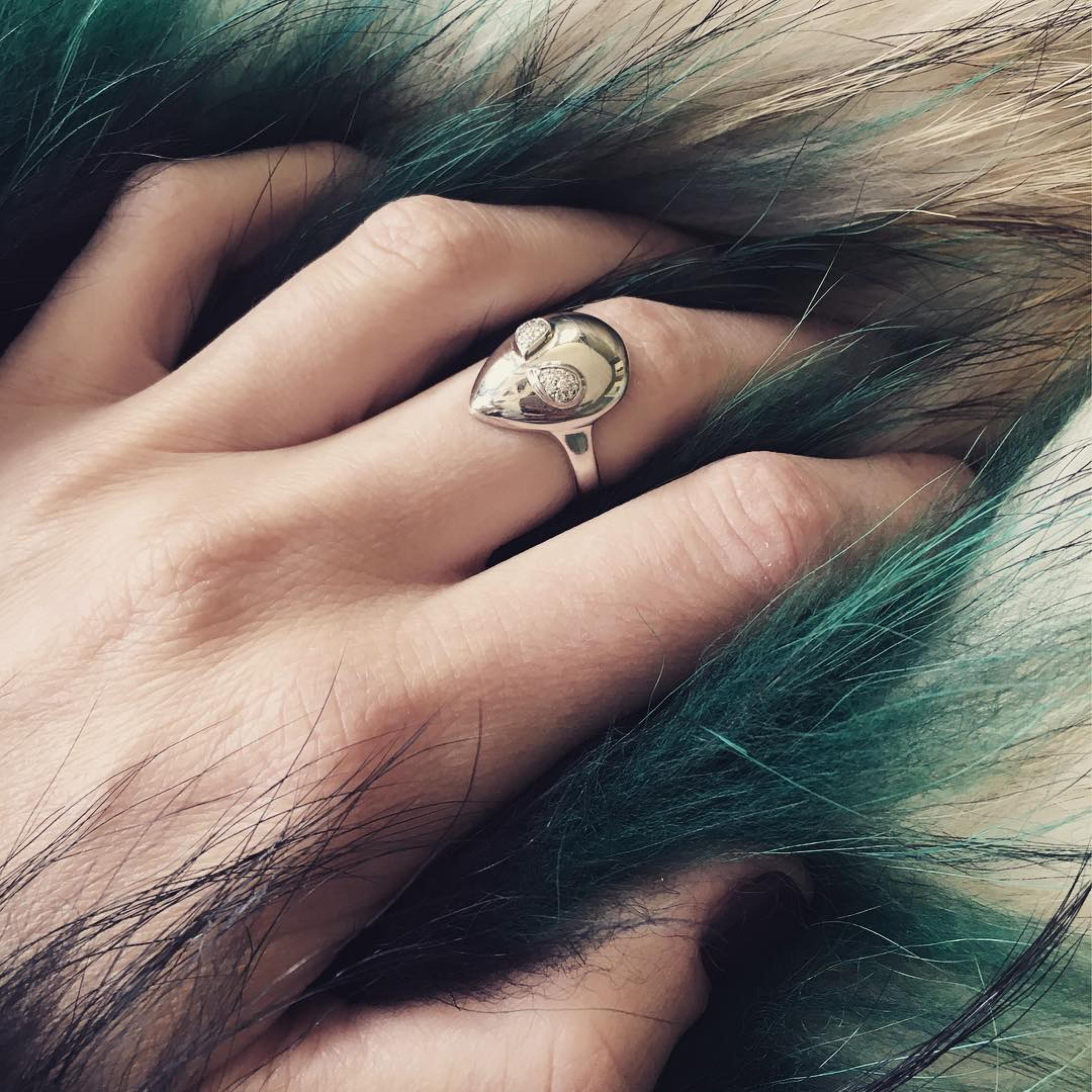 alien engagement ring