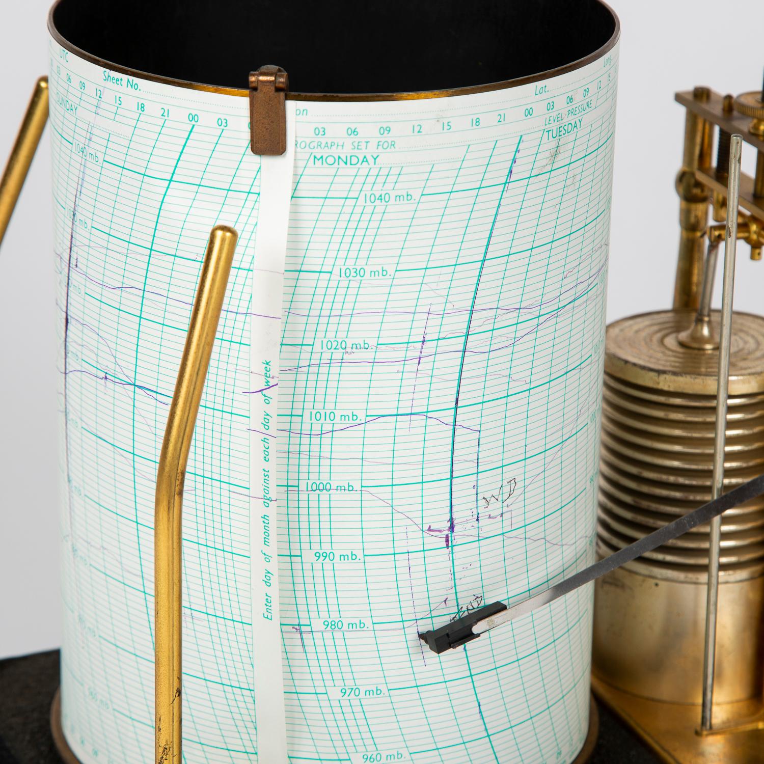 20th Century Micro-Barograph by Short & Mason of London For Sale