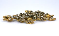 Micro Bead Large Miriam Haskell Pearl Brooch