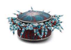 Micro-Mosaic Anemone Transforming Jewelry Box by Courtney Denise Lipson