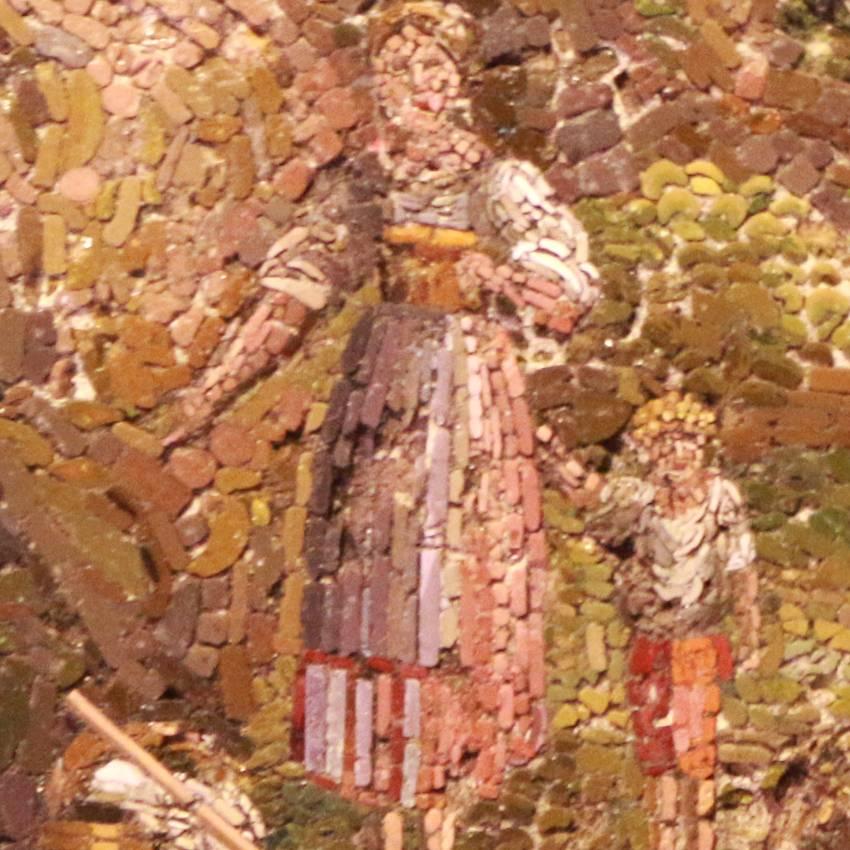 Micro-Mosaic by G. Rinaldi, Temple of Vesta and of Sibyl in Tivoli, circa 1810 3