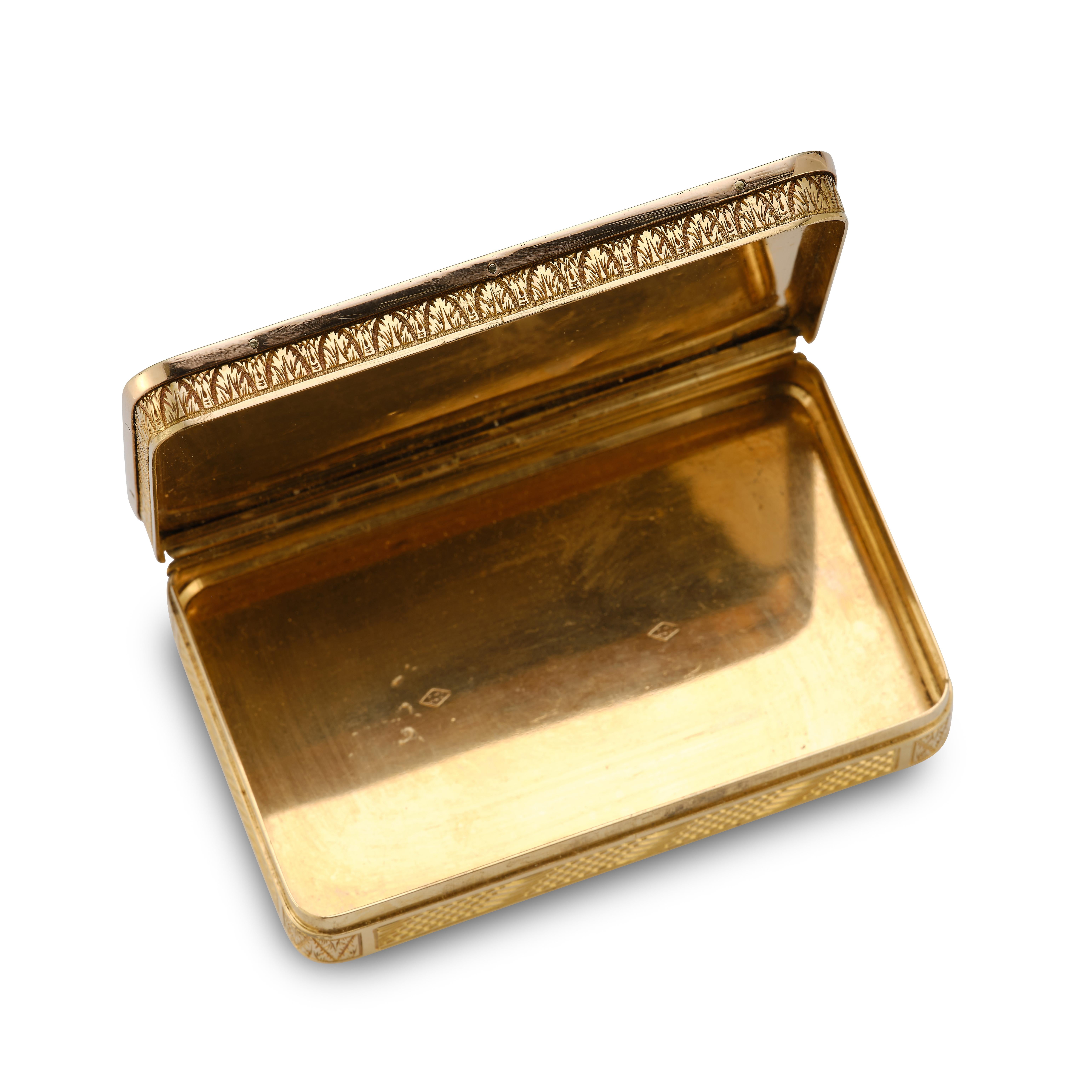 Micro Mosaic Gold Snuff Box 1