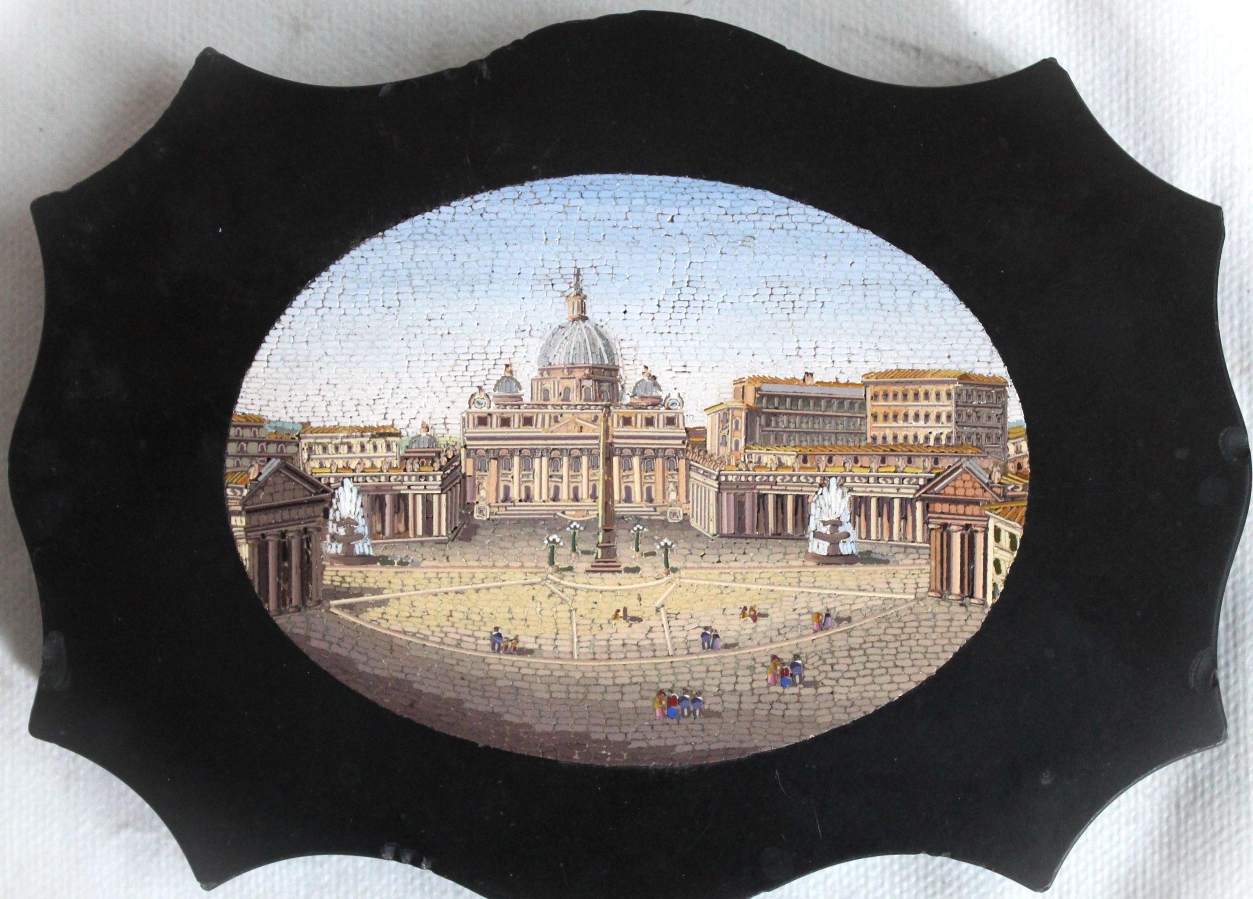 pisapapeles micromosaico Plaza de San Pedro Italiano en venta
