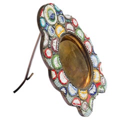 Micro Mosaic Picture Frame Italy Circa 1890