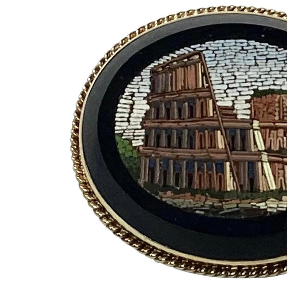 roman colosseum mosaic