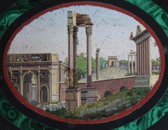 Römisches Forum im Mikromosaik-Stil