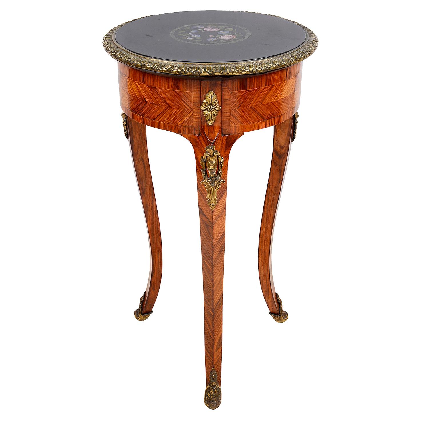 Micro Mosaic Side Table, 19th Century