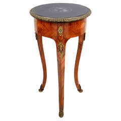 Antique Micro Mosaic Side Table, 19th Century