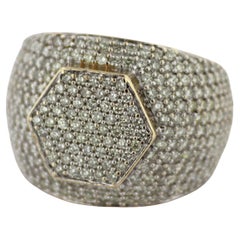 what is micro pave diamond Micro-Pave Diamond, 18k Yellow Gold Ring