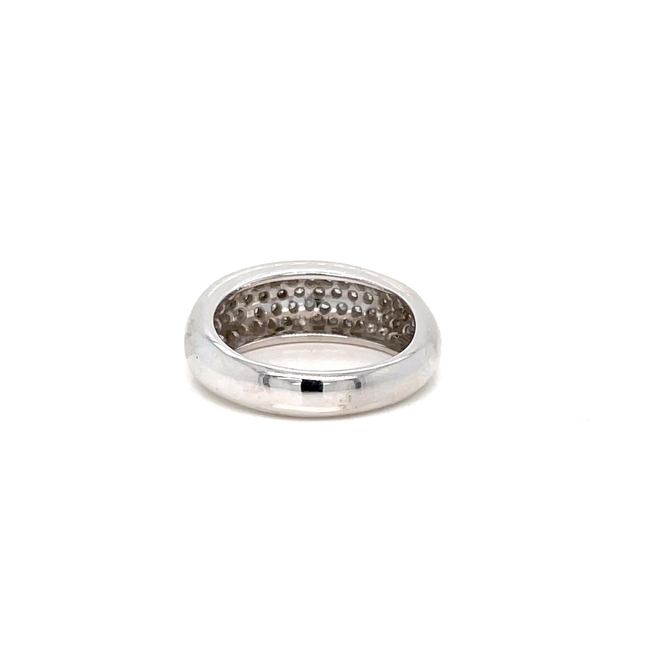 Micro Pave Diamond Gold Ring For Sale 3