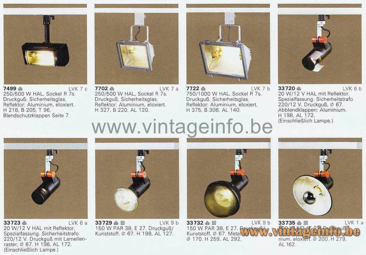 Micro, faretto a binario di Roger Tallon per Erco, anni '70 in vendita 10