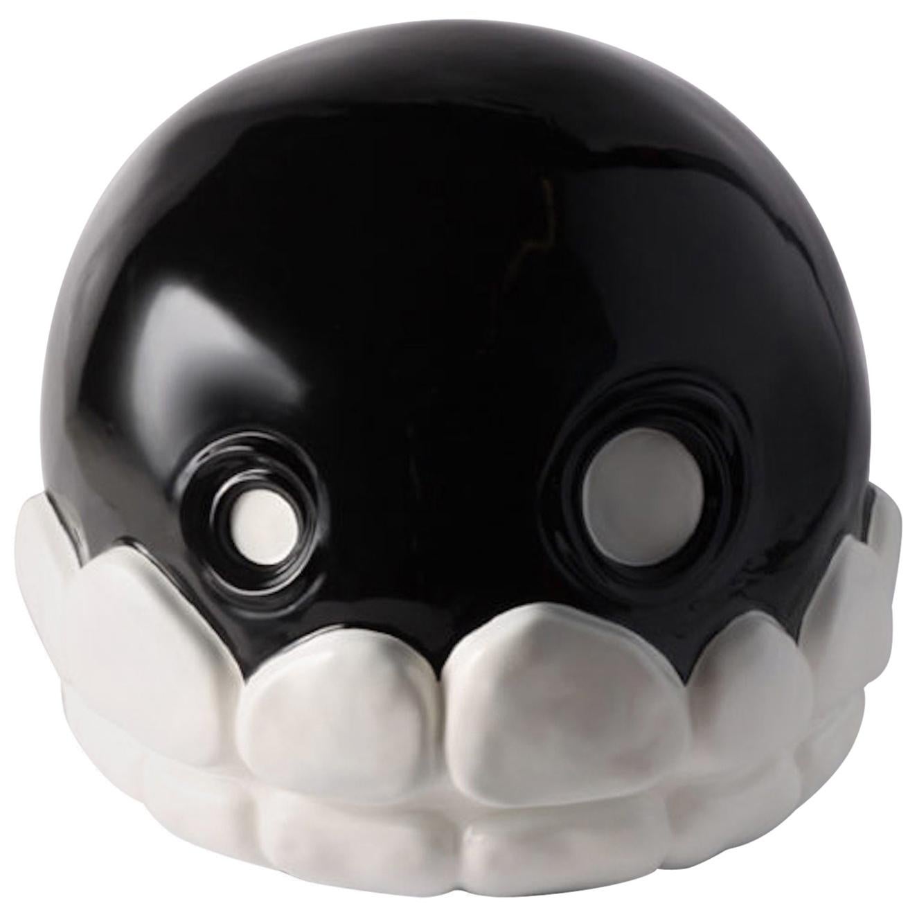 Modèle de crâne en céramique de Microbo pour Superego Editions, Italie