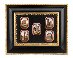 Grand Tour Casket aus Mikromosaik und Pietre Dure