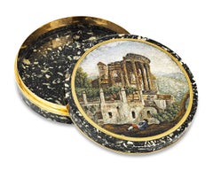 Micromosaic and Porphyry Snuff Box