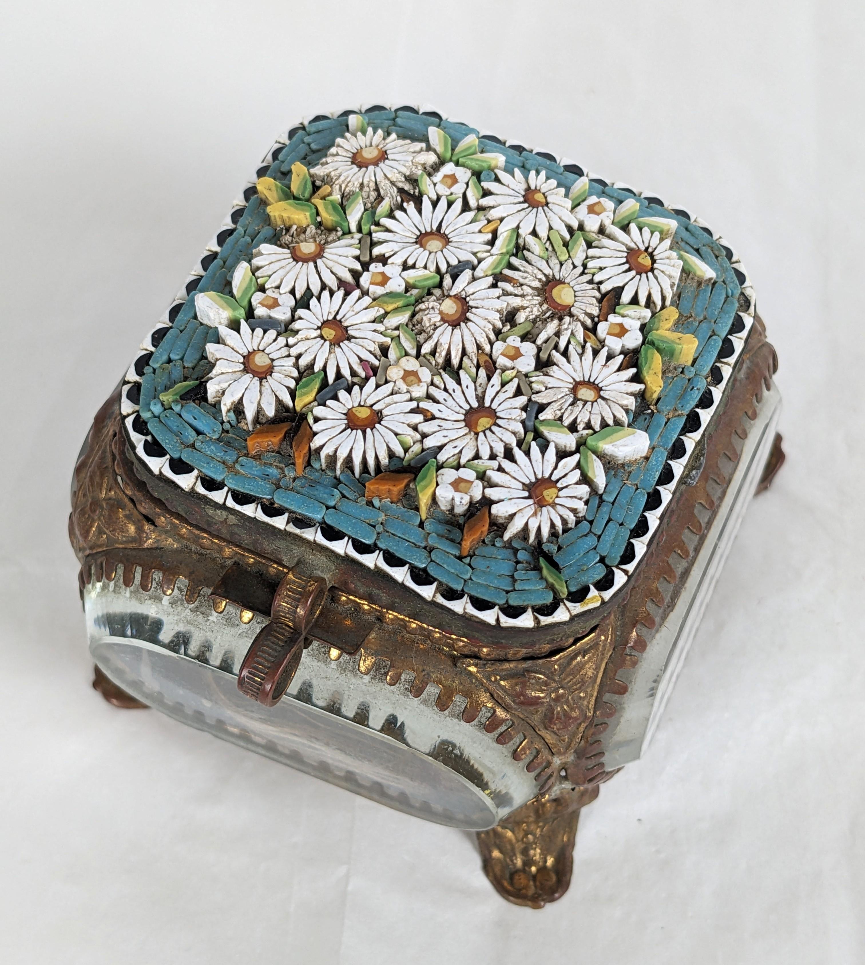 Late Victorian Micromosaic Grand Tour Jewel Casket For Sale