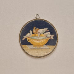 micromosaic of the dove of Pliny