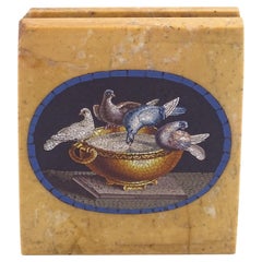 Antique "Micromosaic of the Doves"