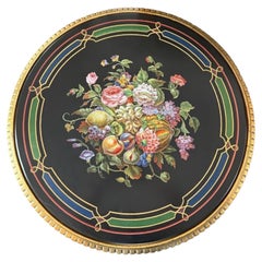 Big Micromosaic table attributed to Michelangelo Barberi - Italy - 19th century