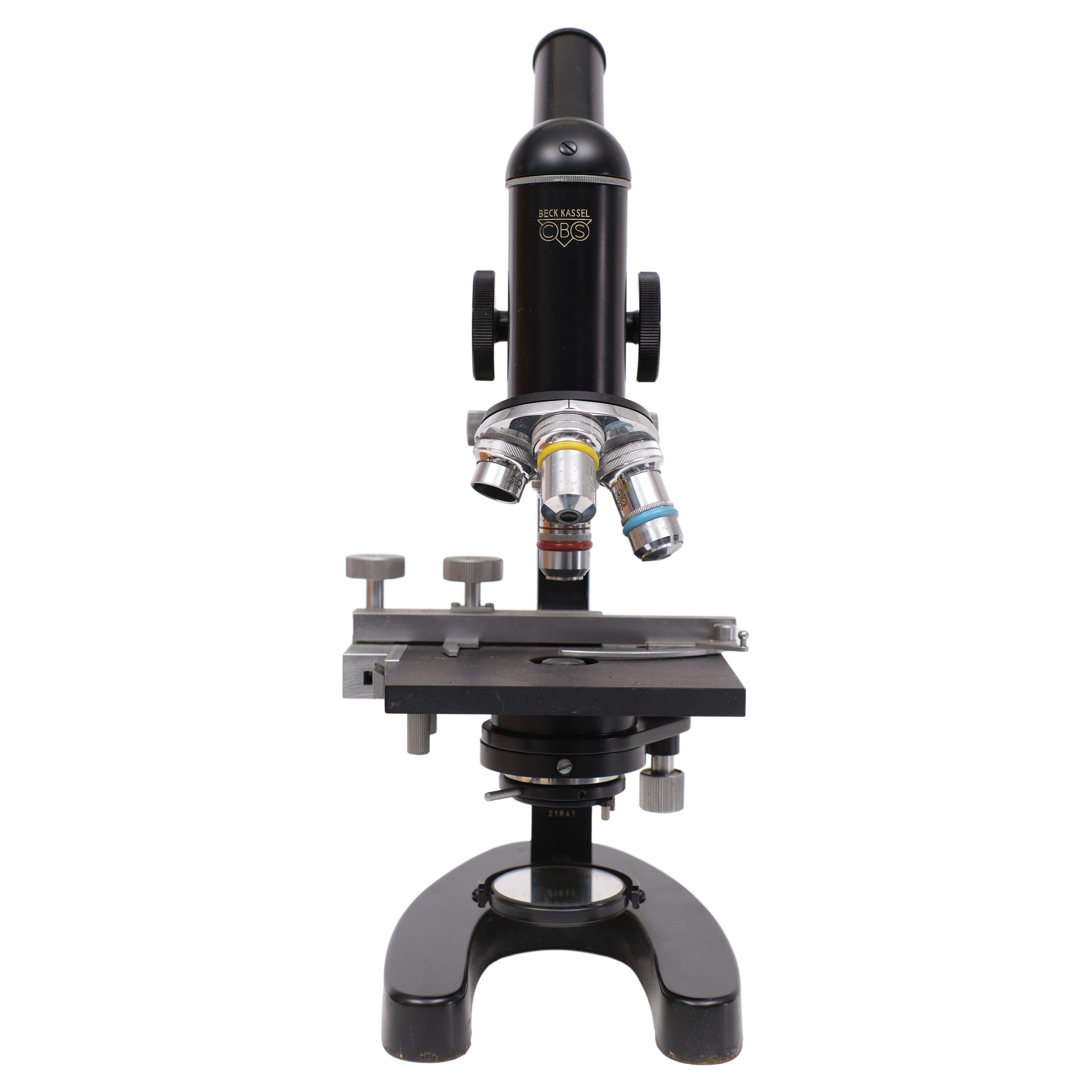 Robert Huntley Compound Microscope For Sale at 1stDibs