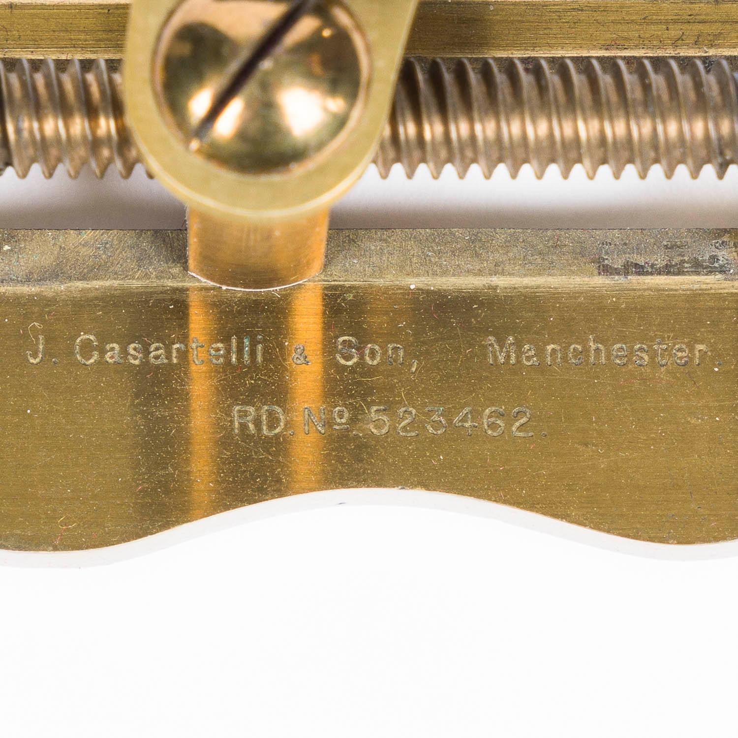 Microscope cloth counting glass by Casartelli  In Good Condition For Sale In London, GB
