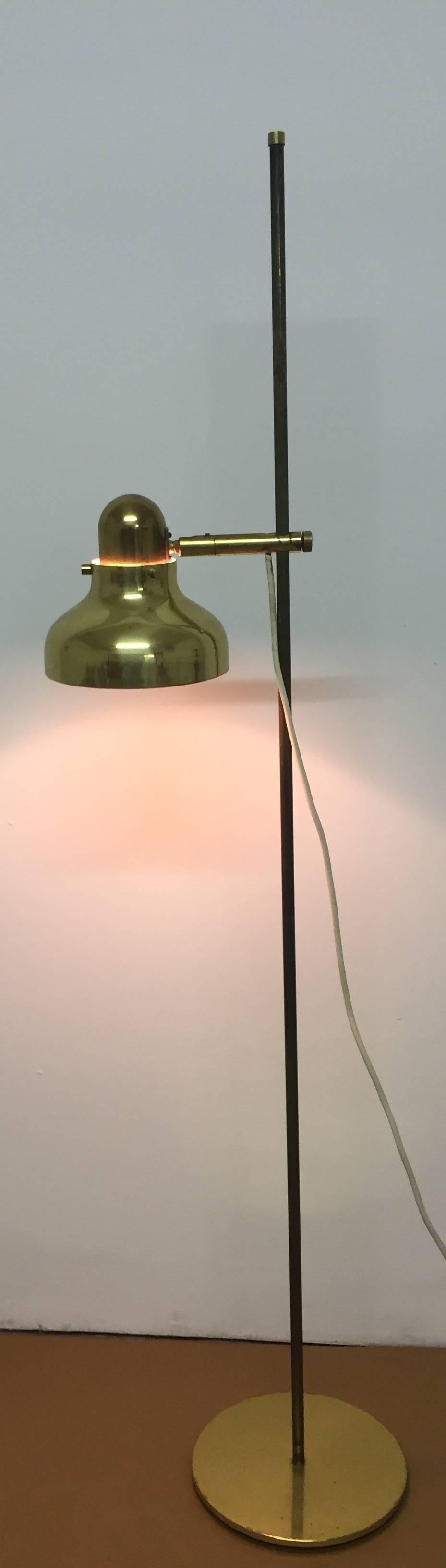 Mid-20th Century Mid - Century Brass Floor Lamp, Germany, circa 1960s