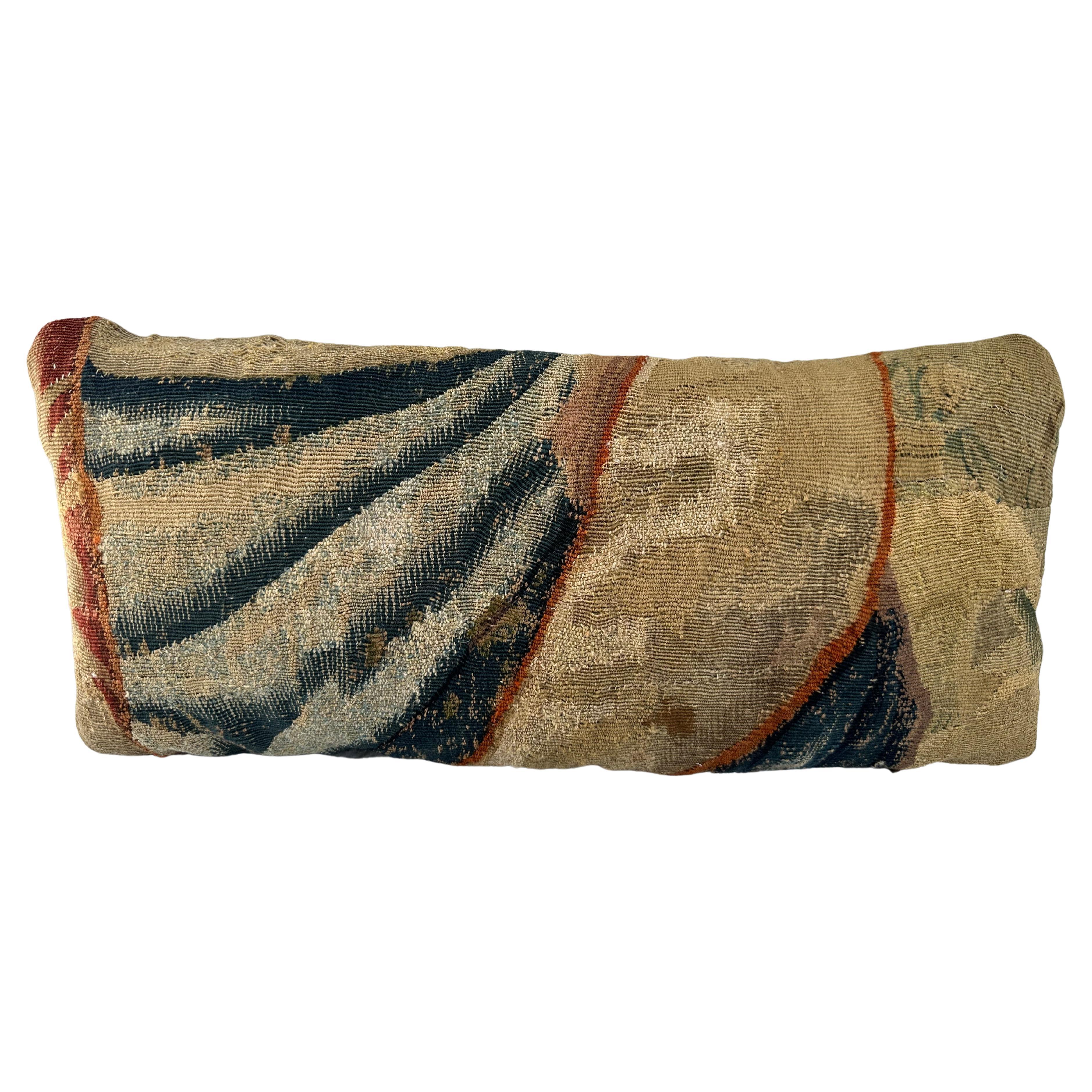 Mid-16th Century Brussels Tapestry Pillow For Sale