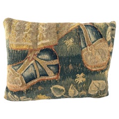 Mid-16th Century Brussels Tapestry Pillow