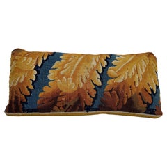 Cuscino ad arazzo fiammingo della metà del 17° secolo - 18" X 7"