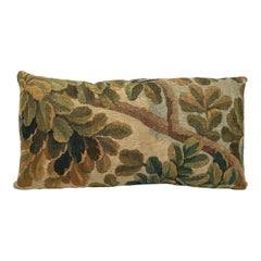 Mid-17th Century Flemish Tapestry Pillow