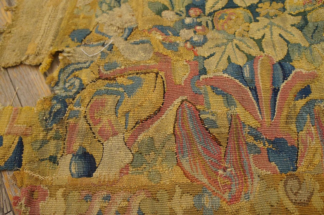 Mitte 17. Jahrhundert Flemish Tapestry Set2' 6 