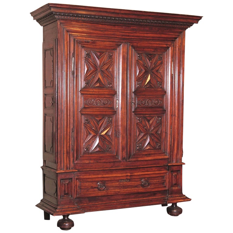 Louis XIII Wardrobes and Armoires - 24 For Sale at 1stDibs | armoire louis  xiii, louis armoire, armoire louis 13