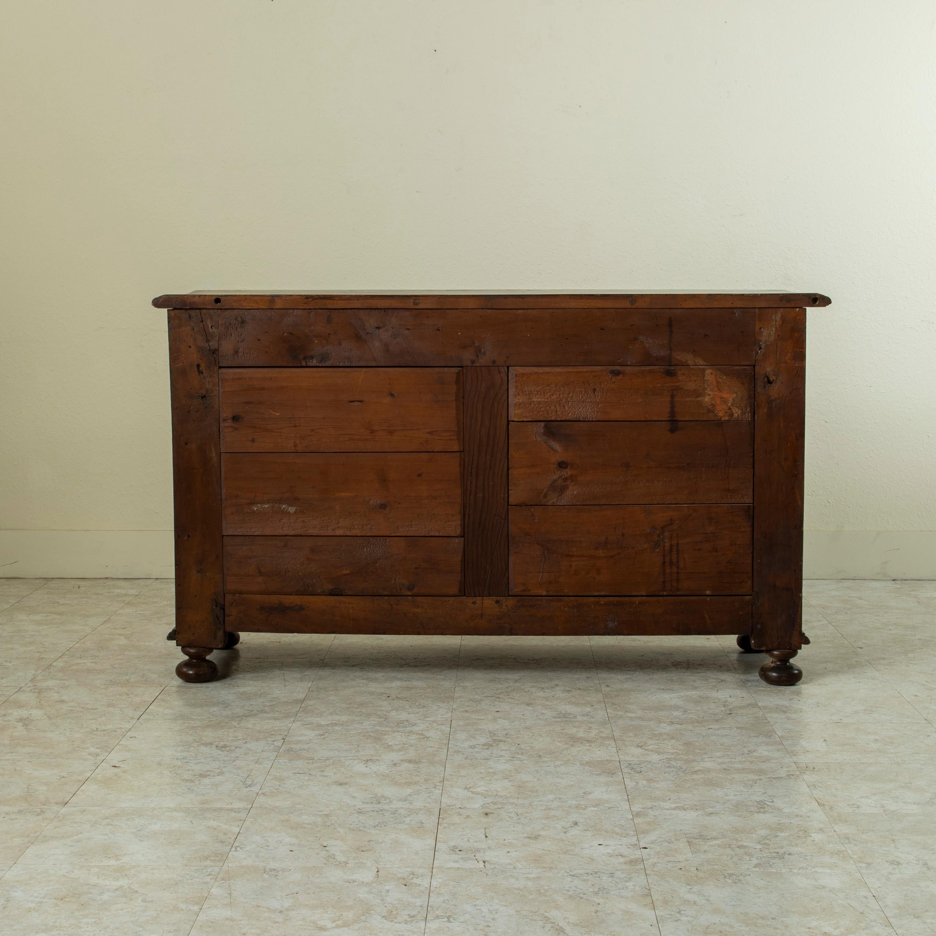 Mid-17th Century French Louis XIII Period Walnut Sideboard or Buffet 2
