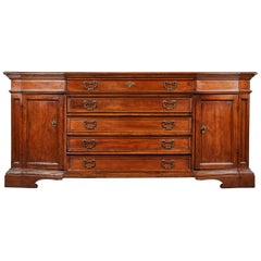 Antique Mid-17th Century Italian Sideboard from Tuscany