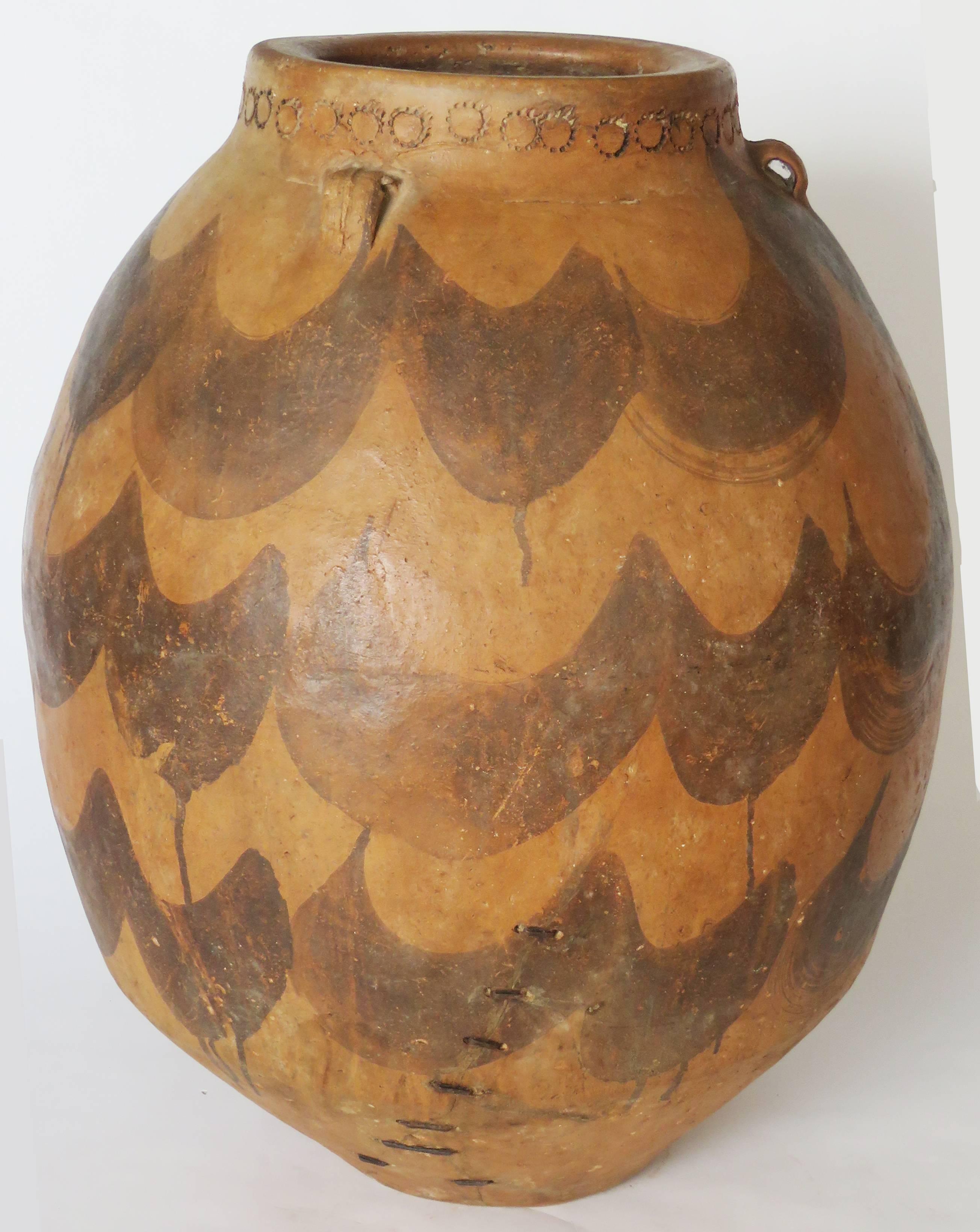 Mid-17th Century Mozarab Terracotta Jar For Sale 1