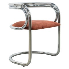Mid-20th Century Tubular Steel Chair