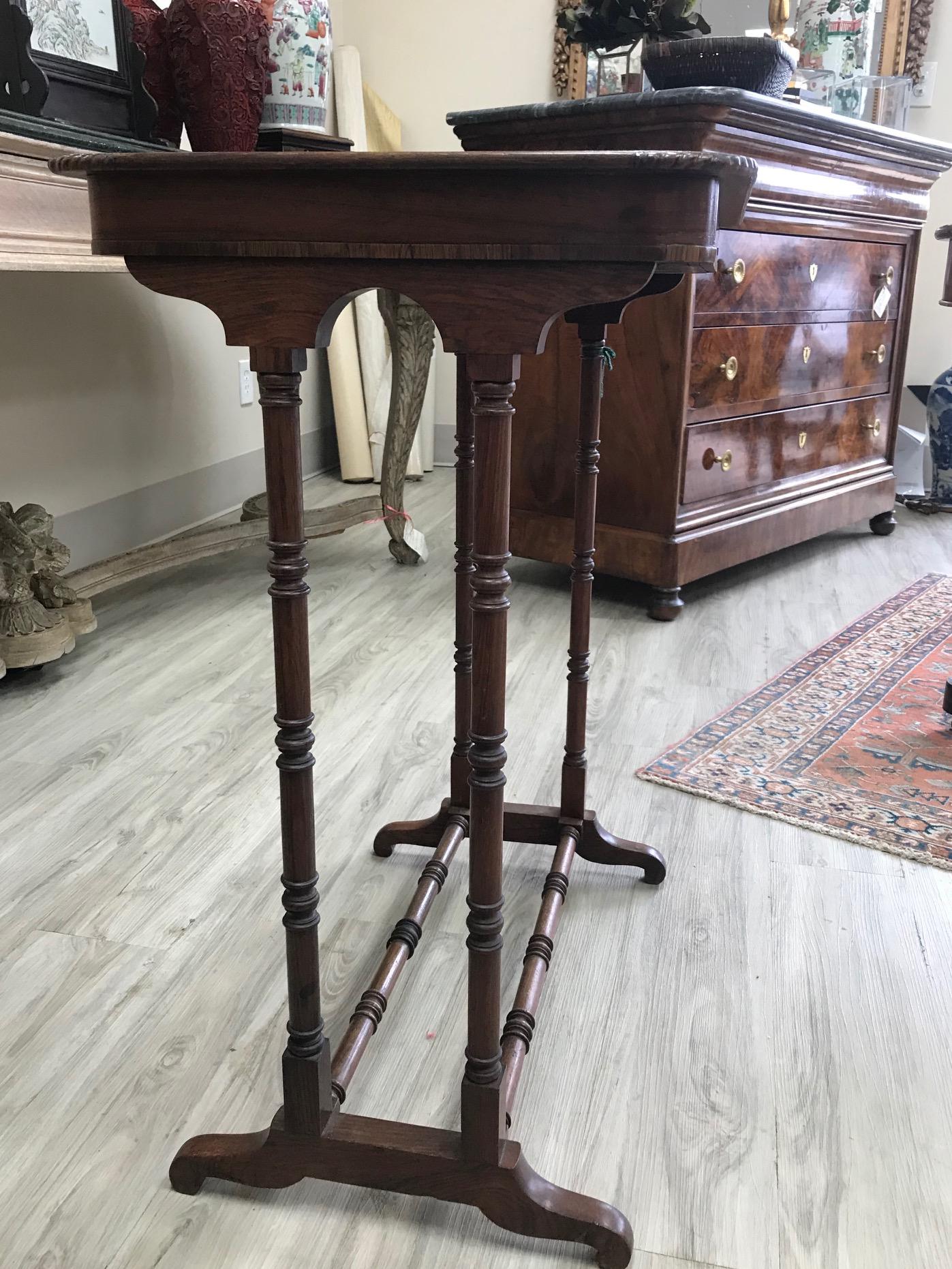 English Mid-1800s Game Table For Sale