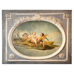 Antique Mid-18th Century 'Allegory of Summer', Oil on Canvas