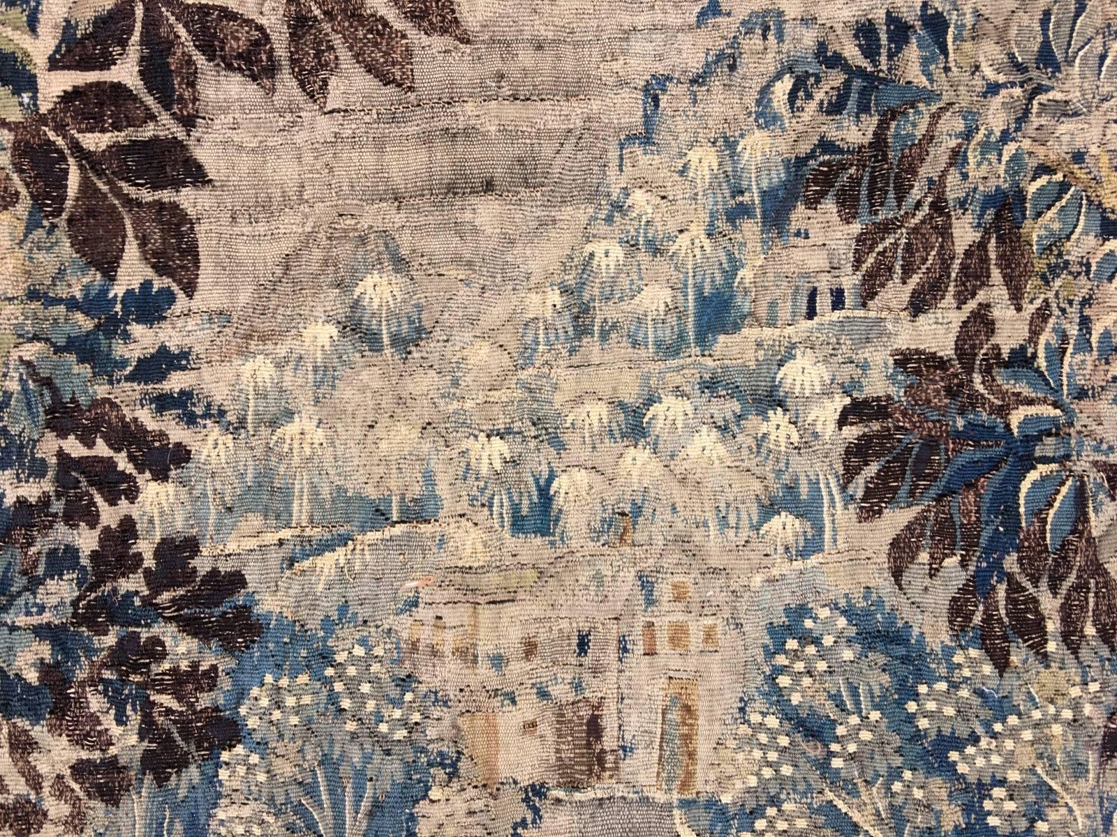 Mid-18th Century Antique French Gobelin Tapestry 6