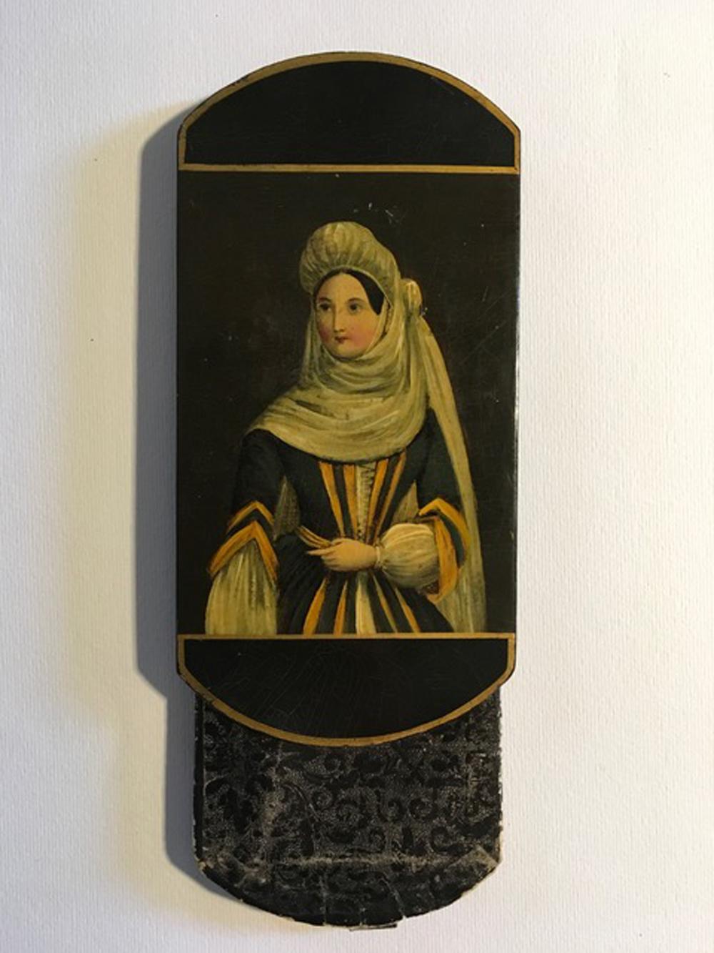 Austria Mid-18th Century Lacquered Wood Case For Sale 6