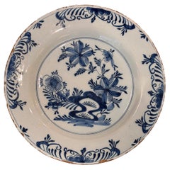 Mid 18th Century Delft Plate