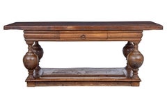 Mid-18th Century Dutch Oak Refectory Table