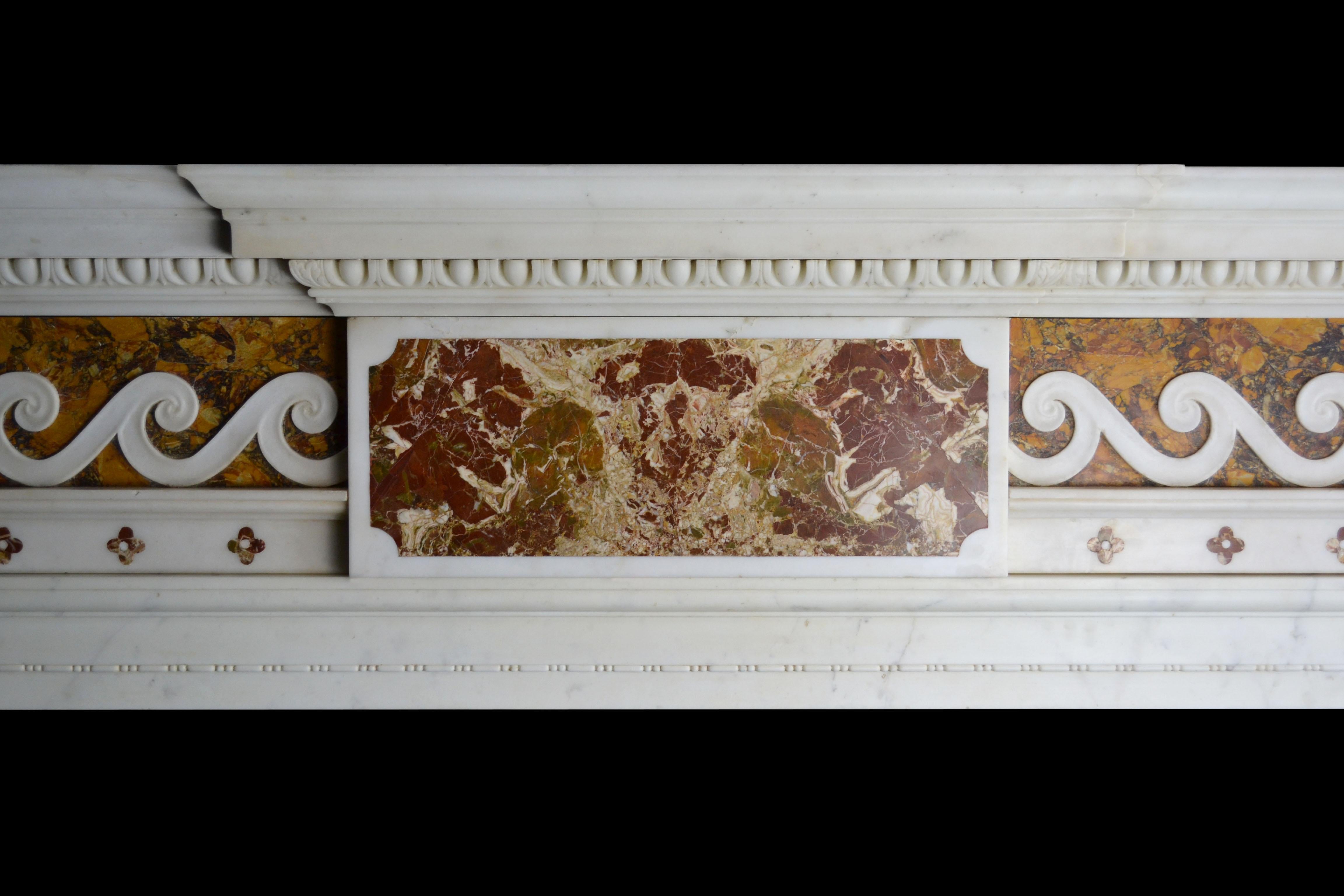 Mid-18th Century English Chimneypiece For Sale 2