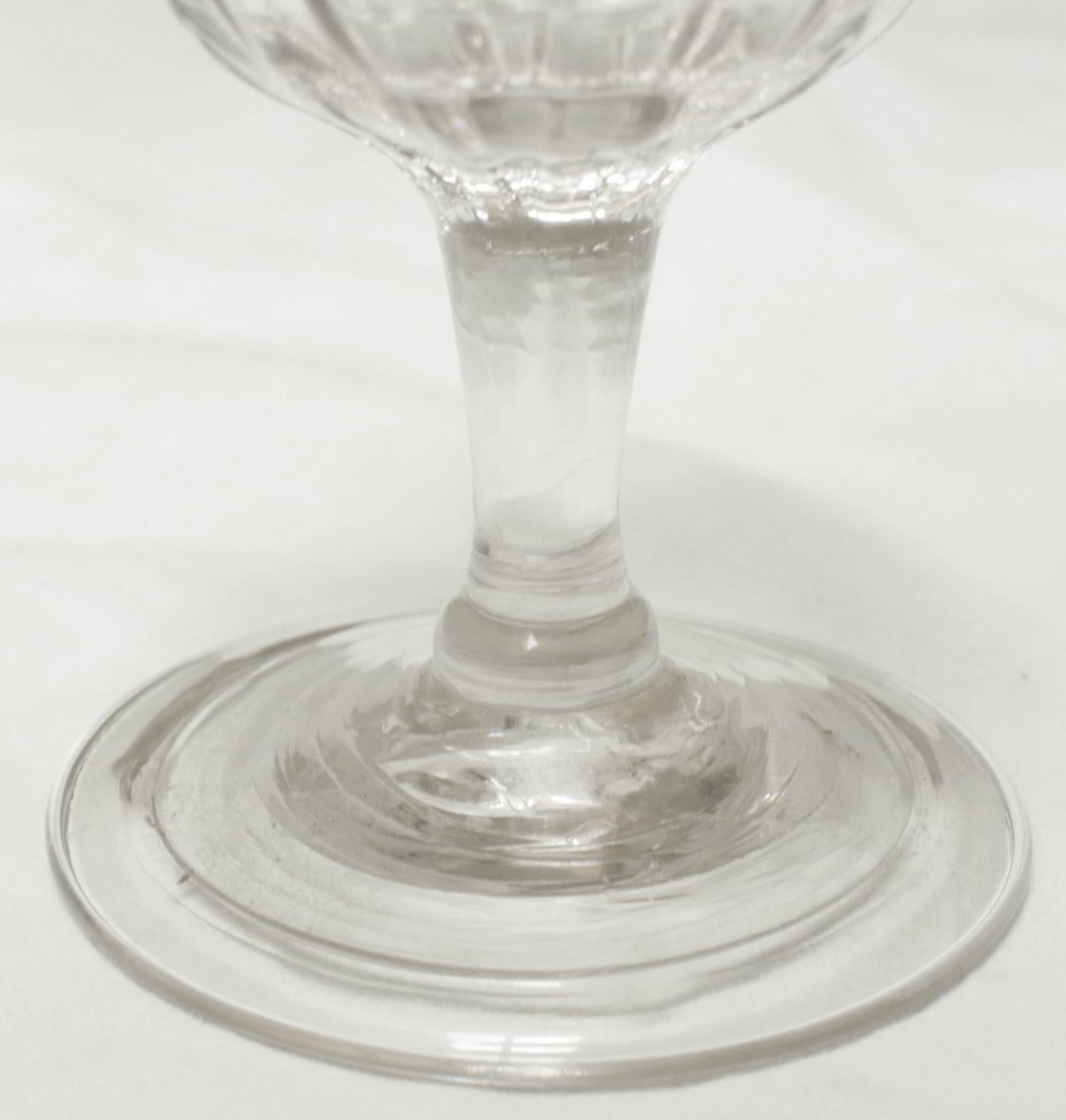 Bicchiere da dessert inglese della metà del XVIII secolo in vendita 1
