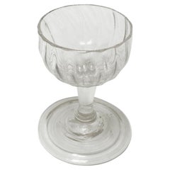 Verre à dessert anglais du milieu du XVIIIe siècle