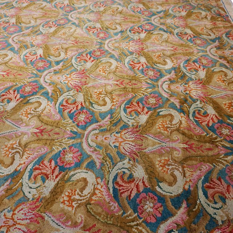 Mid-18th Century English George III Axminster Carpet (13'8